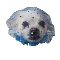 Breathable Mesh Dog Muzzle for Small to Medium Dogs, Anti-Biting, Anti-Licking, Star Pattern