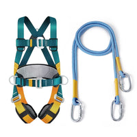 Full Body Safety Harness for Fall Protection with Lanyard