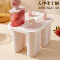 Food-Grade Silicone Ice Pop Molds with Lid for DIY Ice Cream & Frozen Treats