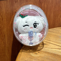Band Doll PVC Dustproof Storage Bag for 10cm Dolls