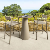 Teak Outdoor Dining Set Woven Rattan Garden Patio Villa Furniture