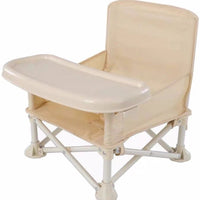 Portable Baby Camping Folding High Chair with Tray for Outdoor and Travel