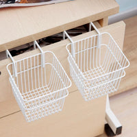 Under-Shelf Storage Basket for Desk, Refrigerator, Wardrobe - No-Drill Organizer