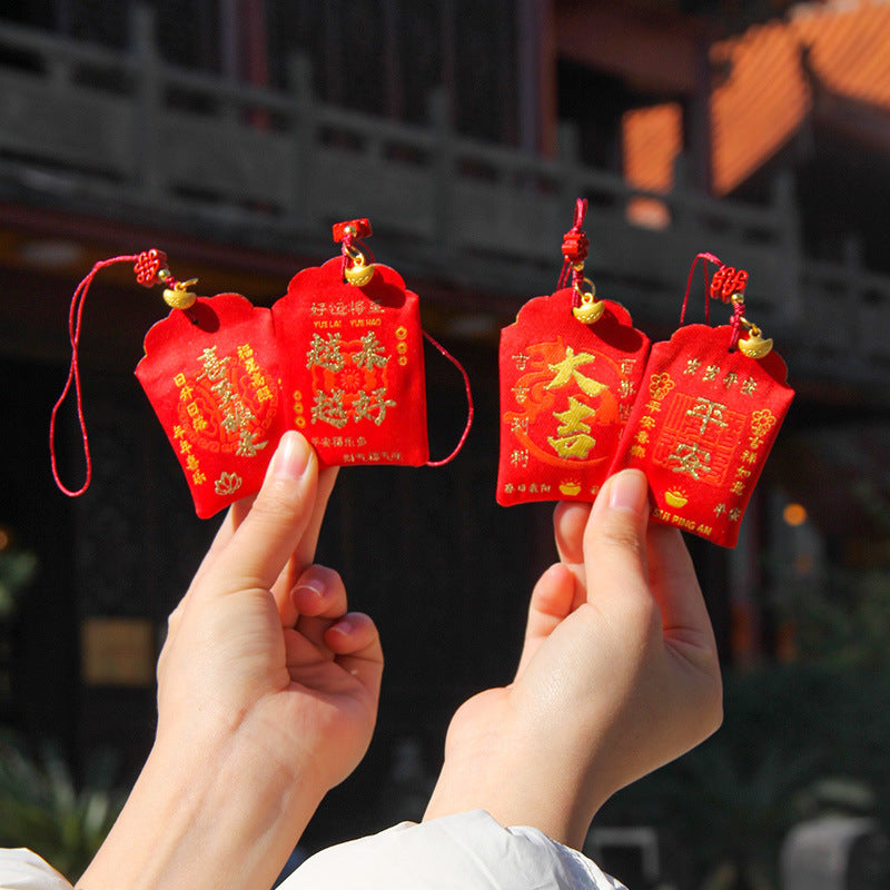 Dragon Boat Festival Sachet Amulet Lucky Charm Bag for Blessings and Good Fortune