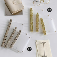 Expandable 2-Fold Side-Insert Ring Binder Extension for M5/A7 Planners