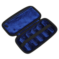 Premium Hard Saxophone Mouthpiece Case with Velvet Pouch