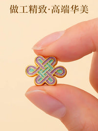 Ancient Gold Enamel DIY Beads for Braided Bracelets, Necklaces, and Jewelry Making