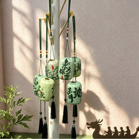 Dragon Boat Festival Bamboo Pattern LED Lantern for Holiday Decoration