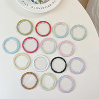 Clear Round Magnetic Phone Grip Base with Expandable Stand, Korean Ins Style