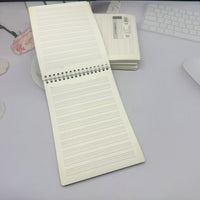 A5 PP Cover Spiral English Notebook for Students
