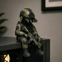 Miniature Tactical Special Forces Soldier Figurine Desktop Ornament