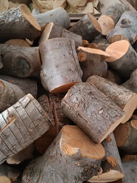 Applewood and Pearwood Logs for Fire Pits, Stoves, and Outdoor Cooking