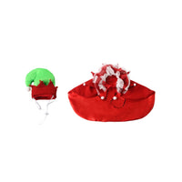Pet Christmas Wizard Cloak and Hat Set for Cats and Dogs - Festive Lace Shawl Costume for Photos