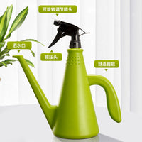 1L Dual-Purpose Garden Watering Can with High-Pressure Spray Nozzle for Potted Plants
