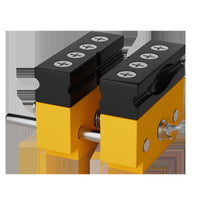 Mini Aluminum Alloy Bench Vise for Crafts, Jewelry, and Small Workpieces