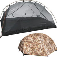 Ultralight Waterproof 3-Season Backpacking Tent with Rainfly and Footprint for 1 Person