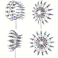 Outdoor Metal Wind Spinner Garden Ornament