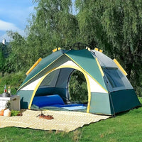 Automatic Pop-Up Camping Tent for Outdoor Overnight Stays, Portable and Foldable, Rainproof and Sun Protection