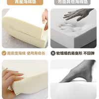 High-Density Sponge Sofa Cushion for Bay Window, 50D-65D Non-Collapsing Foam Pad