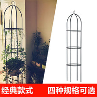 Foldable Iron Art Birdcage Trellis for Climbing Plants, Balcony & Garden Decor