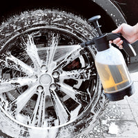 2L Foam Sprayer for Car Washing and Gardening, Acid-Resistant Manual High-Pressure Pump