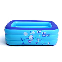 Inflatable Swimming Pool for Adults & Kids, Outdoor/Indoor Large Family Water Play Pool