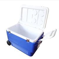 Portable Solar Panel Insulated Cooler Box for Outdoor Commercial Use