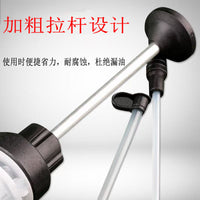 Syringe-Type Fluid Extractor and Dispenser for Oil and Brake Fluid Changes