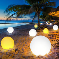 Solar/Electric Moon Ball Garden Light Outdoor Landscape Lamp for Villa Lawn Patio