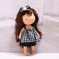 Mia Potato Doll Clothes Set for 24cm Dolls - Overalls Skirt & Pants