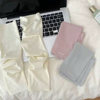 Korean Style Solid Color Ice Silk Sun Protection Arm Sleeves for Cycling and Outdoor Activities, UV Protection, Breathable