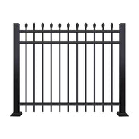 Galvanized Steel Fence Panel for Outdoor Yard Garden School Villa Square