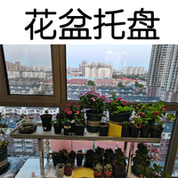 Extra Large Planter Tray with Drainage Hole and Water Pipe, Rectangular Flower Pot Saucer for Indoor Outdoor Plants
