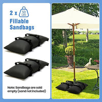 Heavy Duty Oxford Cloth Sandbag Weights for Cantilever Umbrellas and Tent Canopies