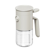 Japanese Style Wide-Angle Spray Oil Bottle for Kitchen, Food-Grade Glass Oil Sprayer with Double Seal Leak-Proof Design