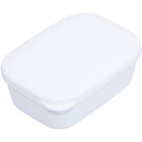 Japanese Imported Portable Soap Dish with Lid for Travel and Bathroom, Draining Design for Handmade Soap