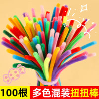 DIY Chenille Stem Flower Bouquet Craft Kit for Kids and Adults