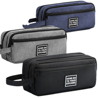 Multi-layer Large Capacity Pencil Case for Students, Waterproof Pen Bag