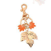 Maple Leaf Keychain Pendant for Bags and Cars, Thanksgiving Gift