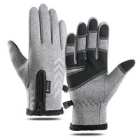 Winter Touchscreen Cycling Gloves for Men and Women, Windproof Thermal Fleece Lined for Outdoor Sports, Skiing, and Hiking
