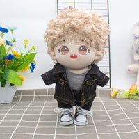 Denim Outfit for Cotton Dolls - Jacket and Pants Set