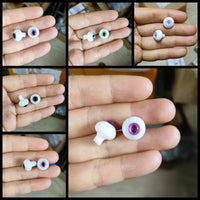 Cat Eye Anime Soft Clay 12MM BJD Doll Glass Eyeballs