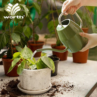 Long Spout Metal Watering Can for Indoor Outdoor Plants