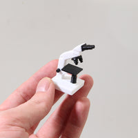 Dollhouse Miniature Microscope Model Toy