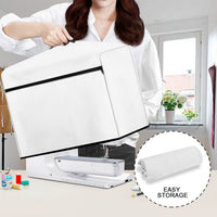 Universal Flannel Sewing Machine Dust Cover with Custom Print Option