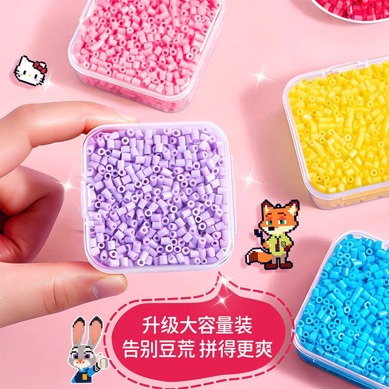 DIY Bead Storage Box with Small Compartments, Portable Transparent Plastic Organizer for Craft Parts