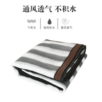 Gray-White Striped Sun Shade Net for Balcony Garden Plants