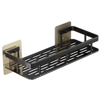 No-Drill Space Aluminum Bathroom Corner/Rectangle Storage Shelf Wall Mounted Organizer
