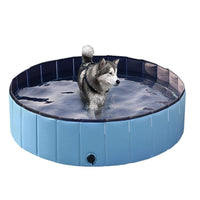 Foldable PVC Pet Bathing Pool for Dogs and Cats, Portable Outdoor Pet Swimming Tub