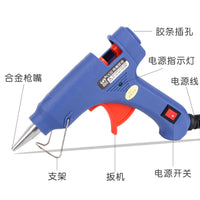 Mini Hot Melt Glue Gun Kit with Glue Sticks for DIY Crafts, Wood, Fabric, and Floral Arrangements